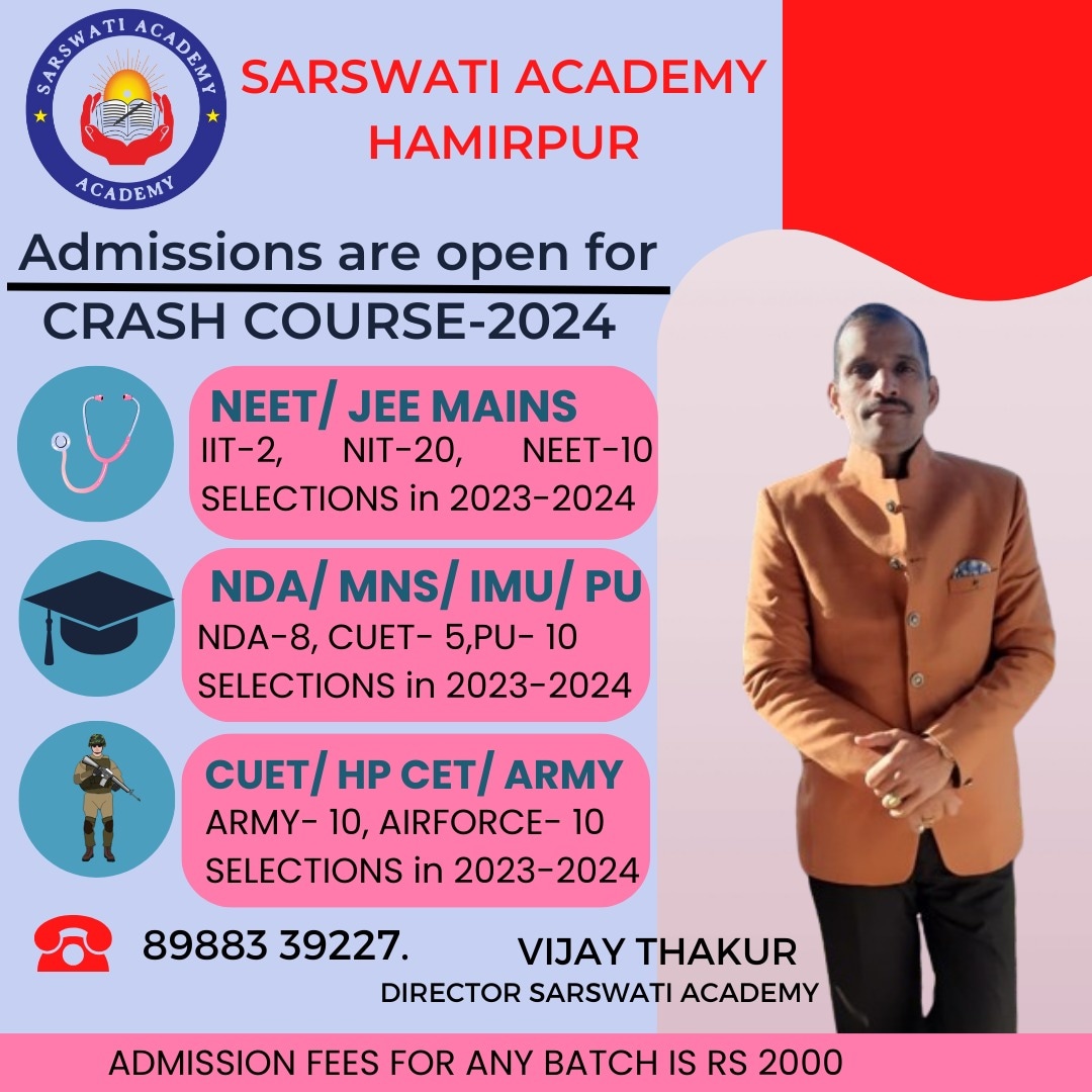 Sarswati Academy Hamirpur Himachal Pradesh