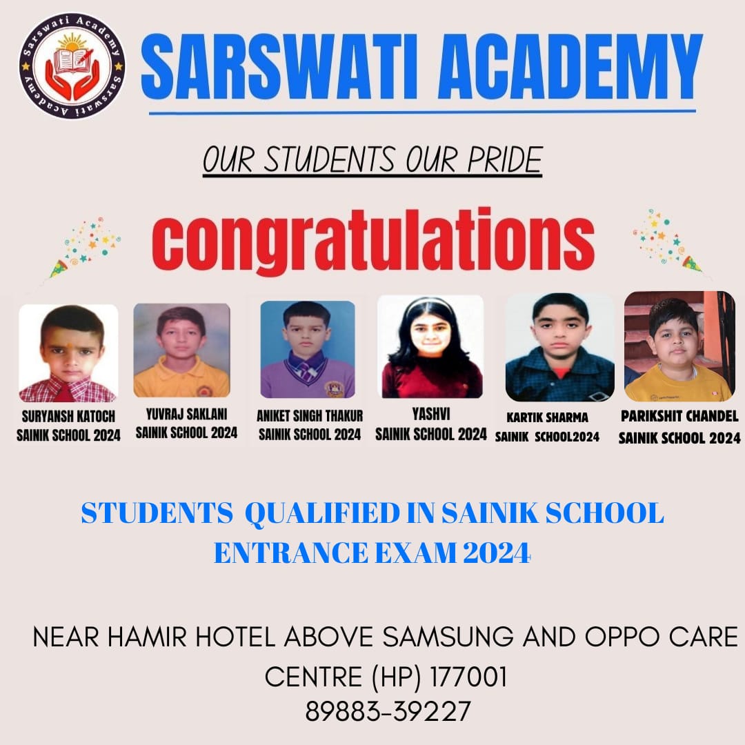 Sarswati Academy Hamirpur Himachal Pradesh